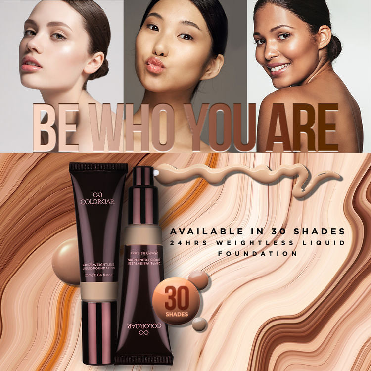 कलरबार 24 घंटे वेटलेस फाउंडेशन 4.1 25 एमएल