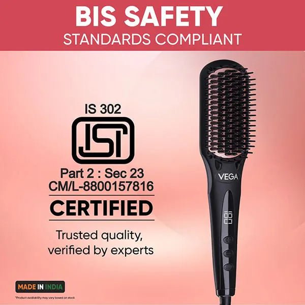 वेगा हेयर स्ट्रेटनिंग ब्रश VHSB 04