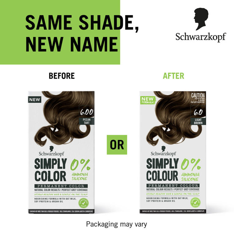 SCHWARZKOPF SIMPLY COLOR 6.00