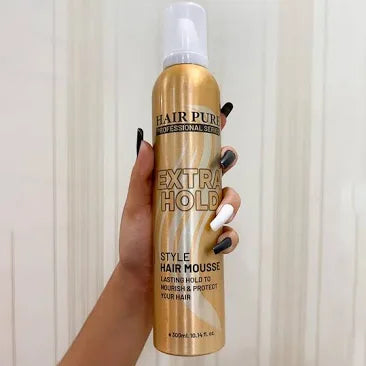 HAIR PURE MOUSSE EXTRA HOLD 300ML