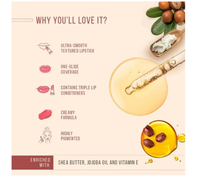 LOTUS MAKEUP ECOSTAY BUTTER MATTE LIP COLOR BM06