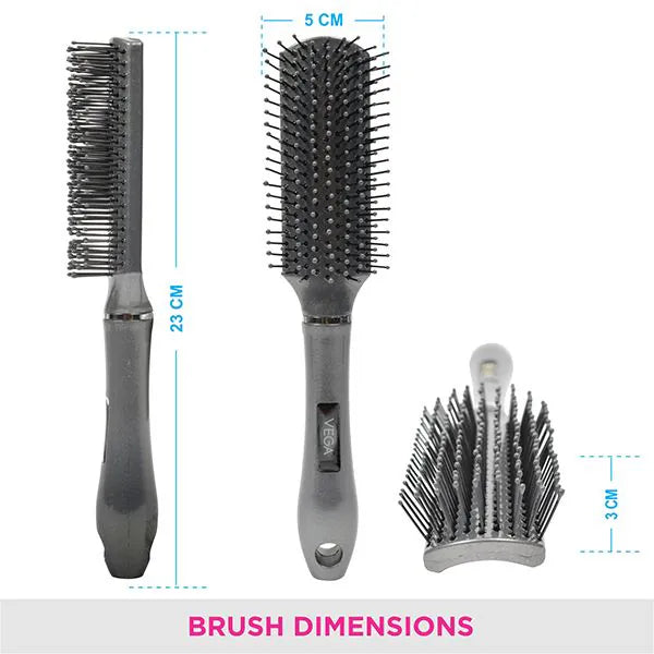 VEGA FLAT HAIR BRUSH E10 FB