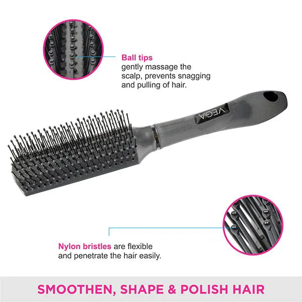 VEGA FLAT HAIR BRUSH E10 FB
