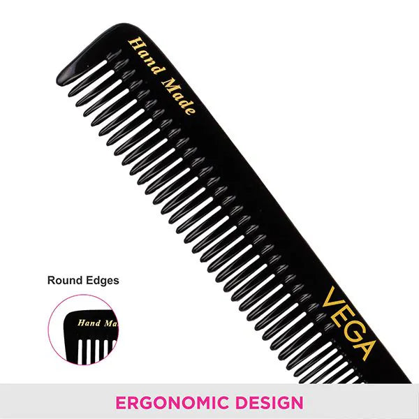 VEGA HANDMADE BLACK HAIR COMB HMBC 106