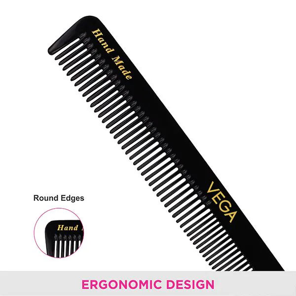 VEGA HANDMADE BLACK HAIR COMB HMBC 107