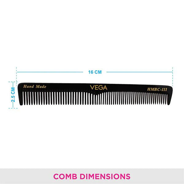 VEGA HANDMADE BLACK HAIR COMB HMBC 111