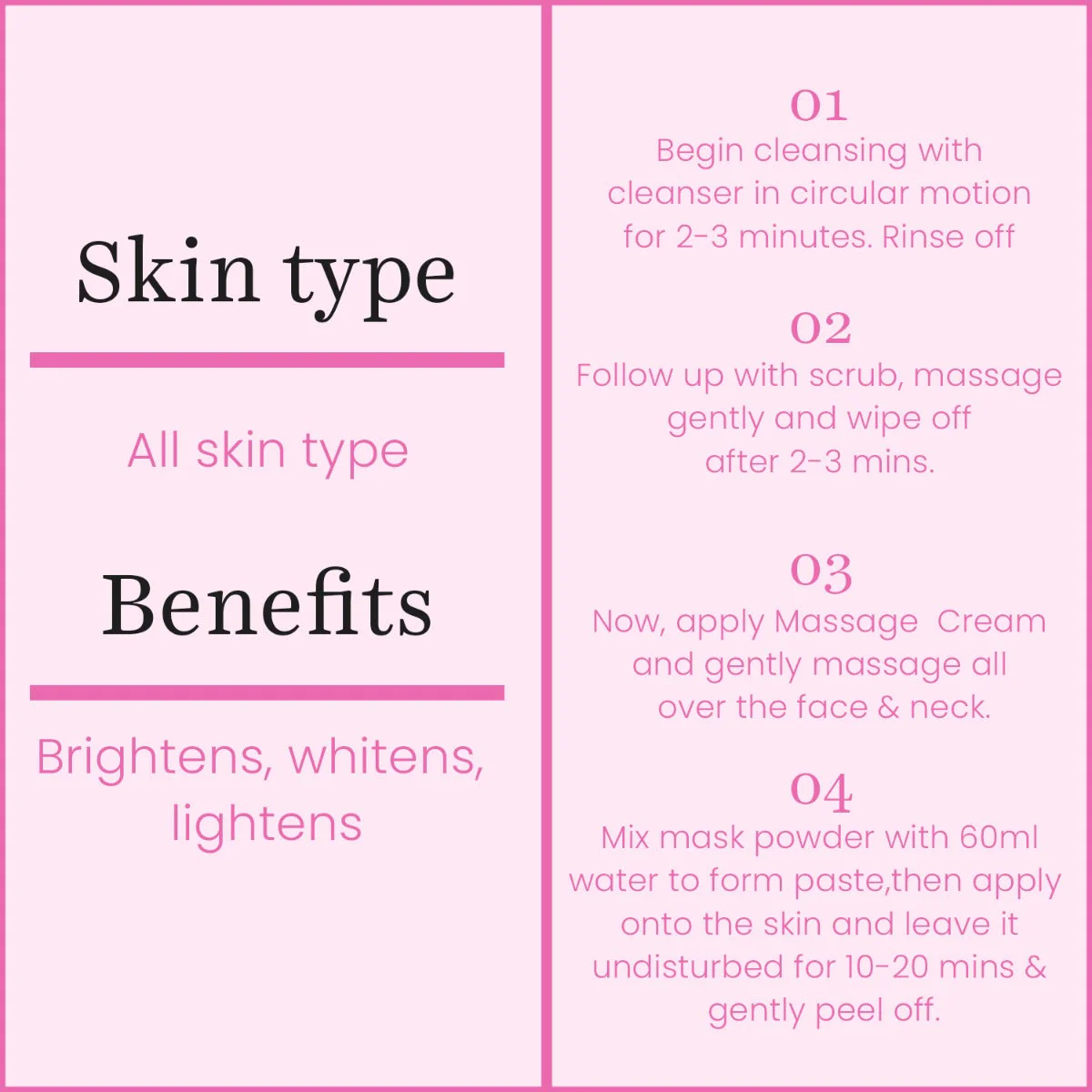 O3 FACIAL KIT WHITENING