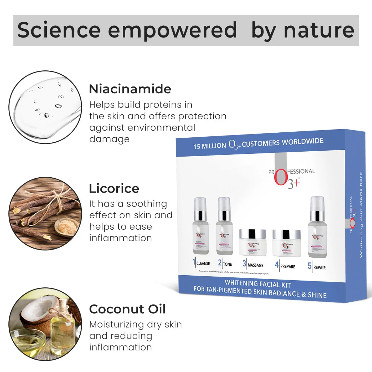 O3 FACIAL KIT WHITENING=