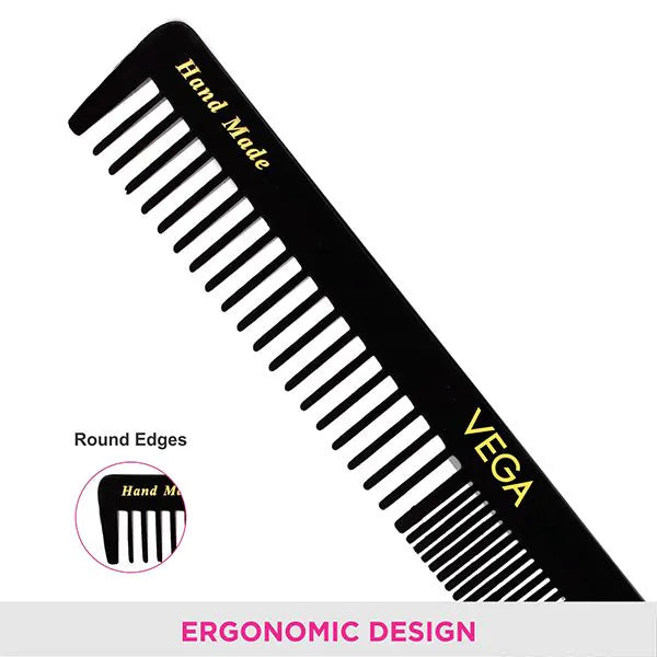 VEGA HANDMADE BLACK HAIR COMB HMBC 113