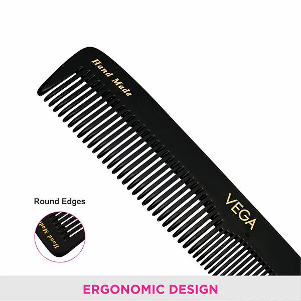 VEGA HANDCRAFTED BLACK HAIR COMB HMBC 122
