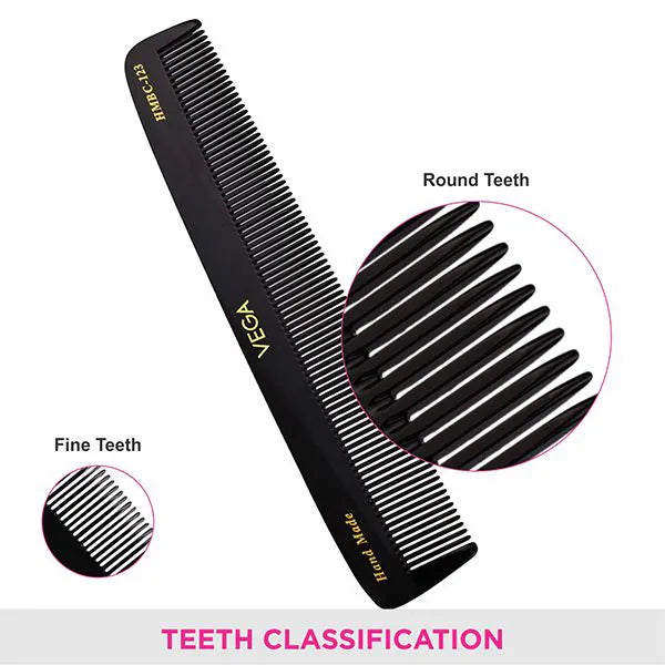 VEGA HANDMADE BLACK HAIR COMB HMBC 123