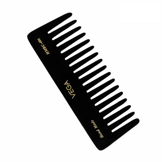 VEGA HANDMADE BLACK HAIR COMB HMBC 406 1 N