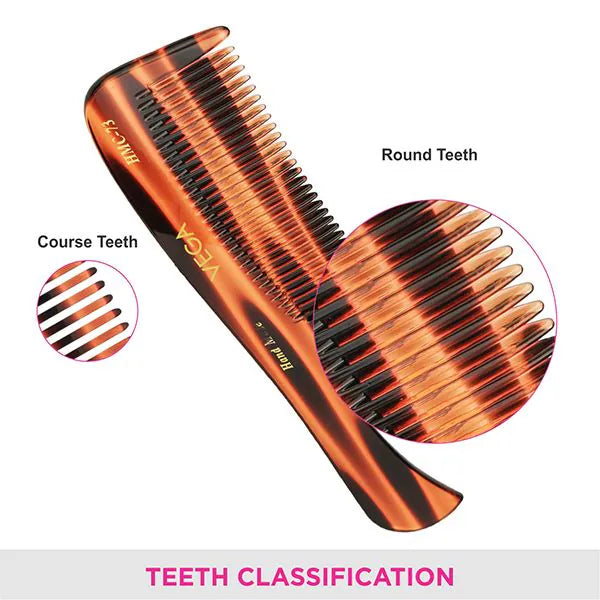 VEGA HANDMADE HAIR COMB HMC 73 PCS