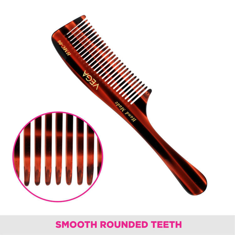 VEGA HANDMADE HAIR COMB SET OF 4 HMCS 04 PCS