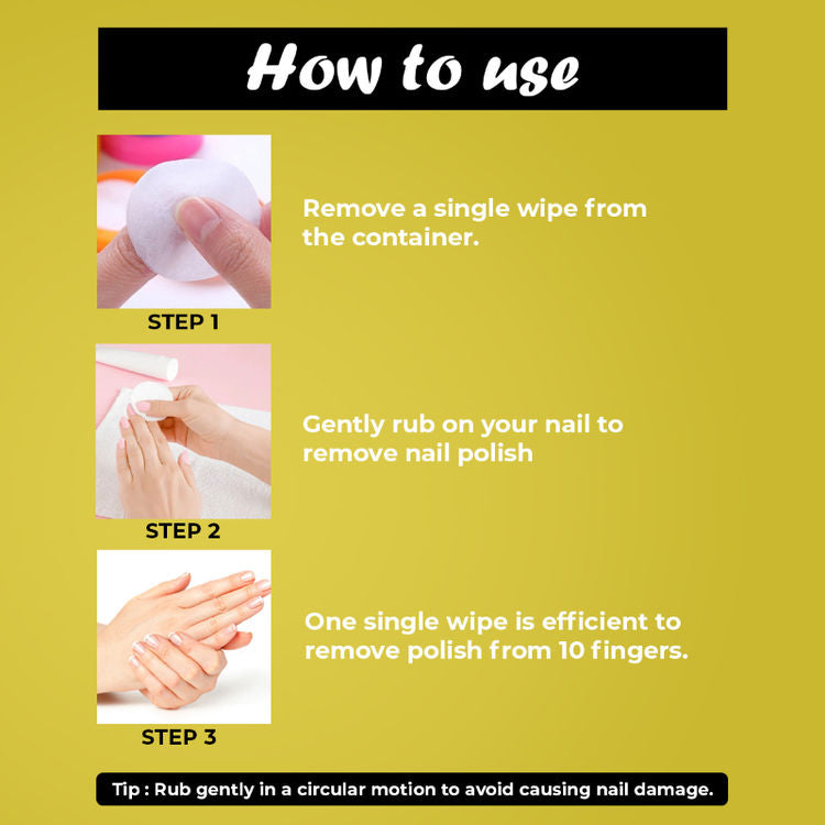 INSIGHT NAIL PAINT REMOVER LEMON 30 WIPES