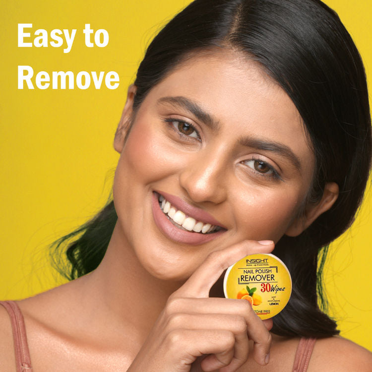 INSIGHT NAIL PAINT REMOVER LEMON 30 WIPES