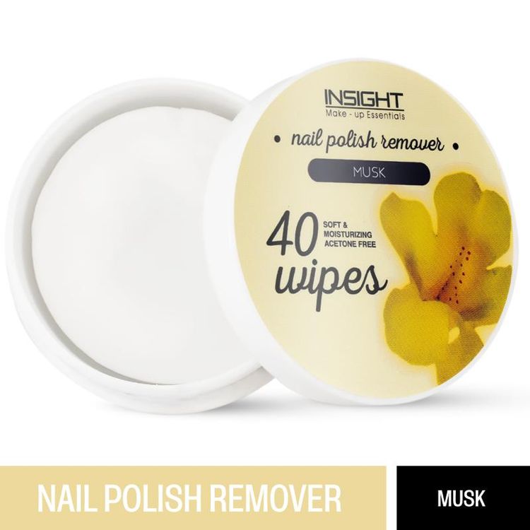 INSIGHT NAIL PAINT REMOVER MUSK 45 WIPES