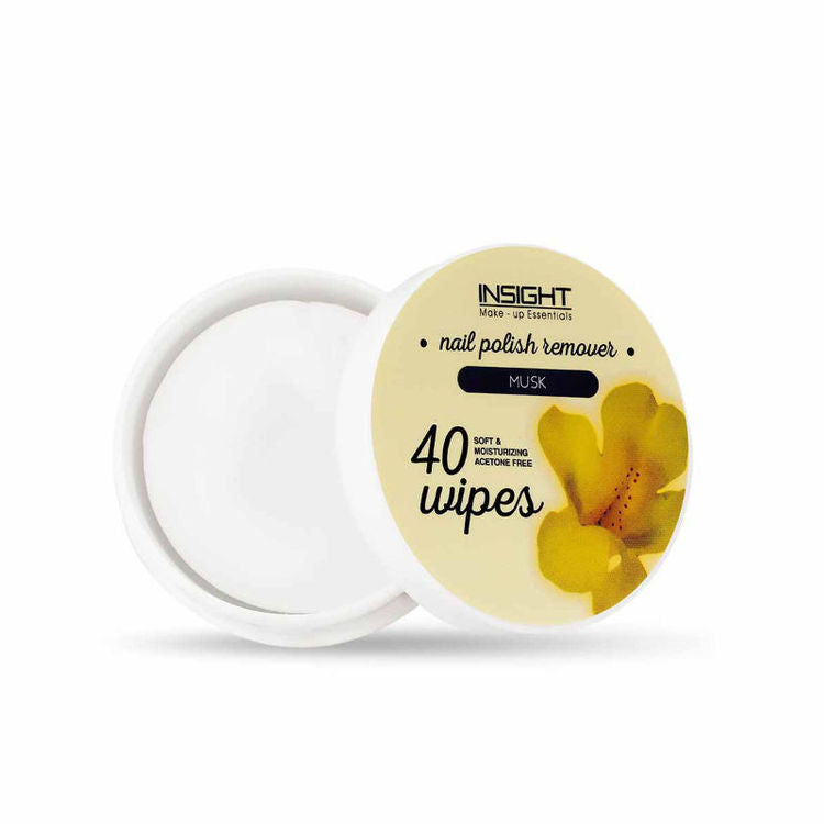 INSIGHT NAIL PAINT REMOVER MUSK 45 WIPES