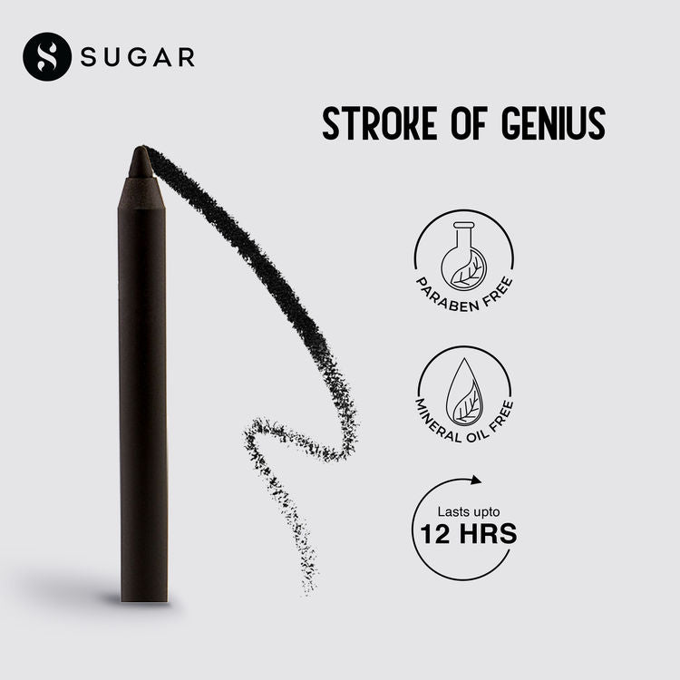 SUGAR STROKE OF GENIUS HEAVY DUTY KOHL 01 BACK TO BLACK