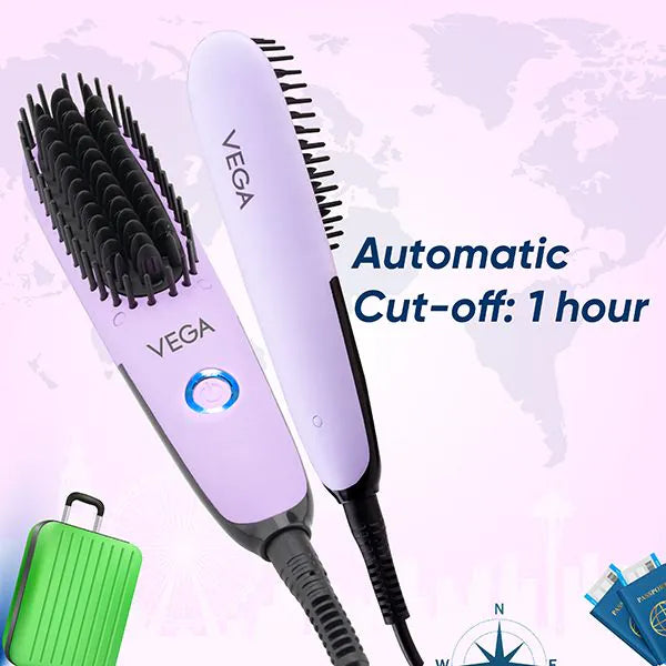 VEGA HAIR STRAIGHTENING BRUSH VHSB 05