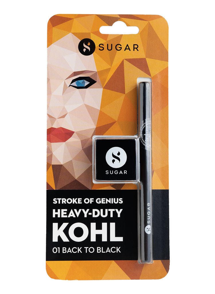SUGAR STROKE OF GENIUS HEAVY DUTY KOHL 01 BACK TO BLACK