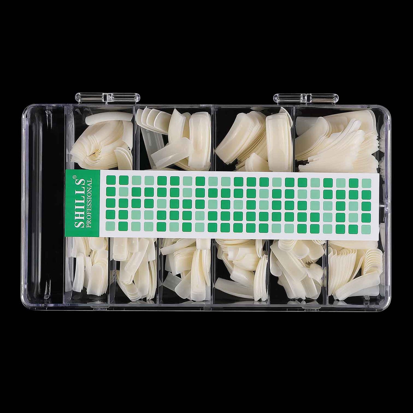 शिल्स नेल टिप्स हाफ-कवर (प्राकृतिक)