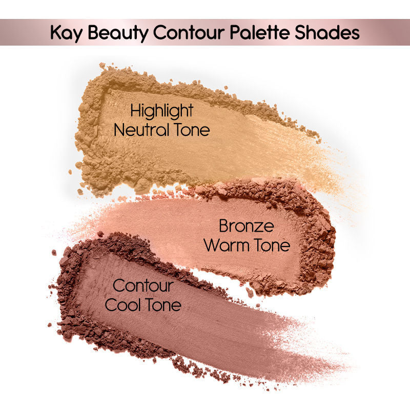 KAY BEAUTY CONTOUR & HIGHLIGHTER PRO PALETTE CONTOUR GENIUS 15G