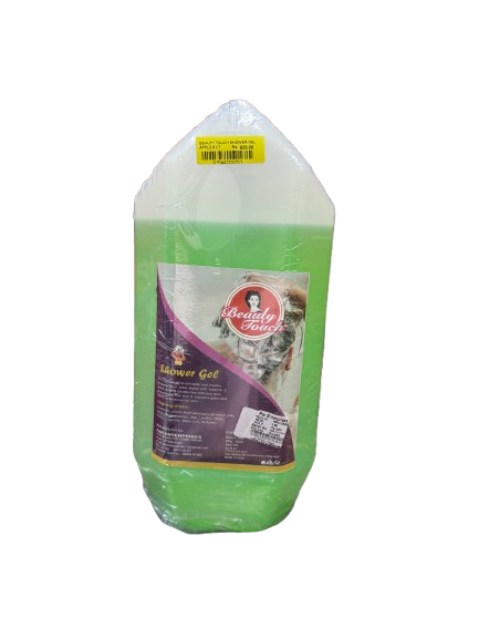 BEAUTY TOUCH SHOWER GEL GREEN APPLE 5 LTR