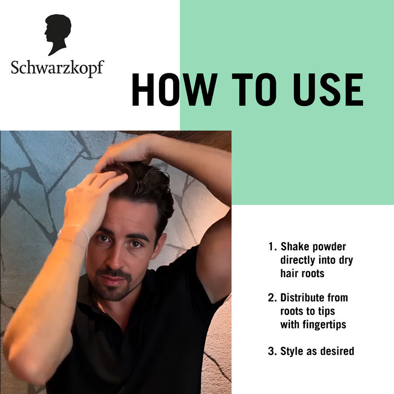 SCHWARZKOPF TAFT VOLUME HAIR STYLING POWDER 10 G