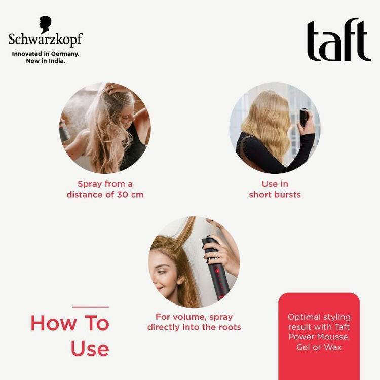 SCHWARZKOPF TAFT HAIR SPRAY POWER 250 ML