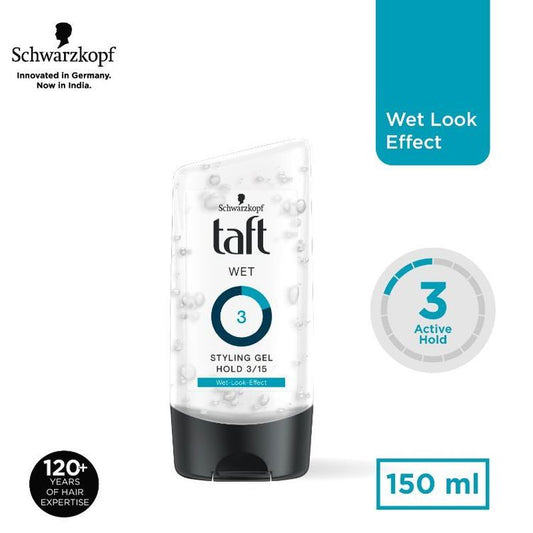 SCHWARZKOPF TAFT HAIR STYLING GEL WET 150 ML