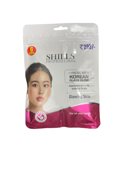 शिल्स फेशियल किट कोरियन ग्लास ग्लो 60G+15ML