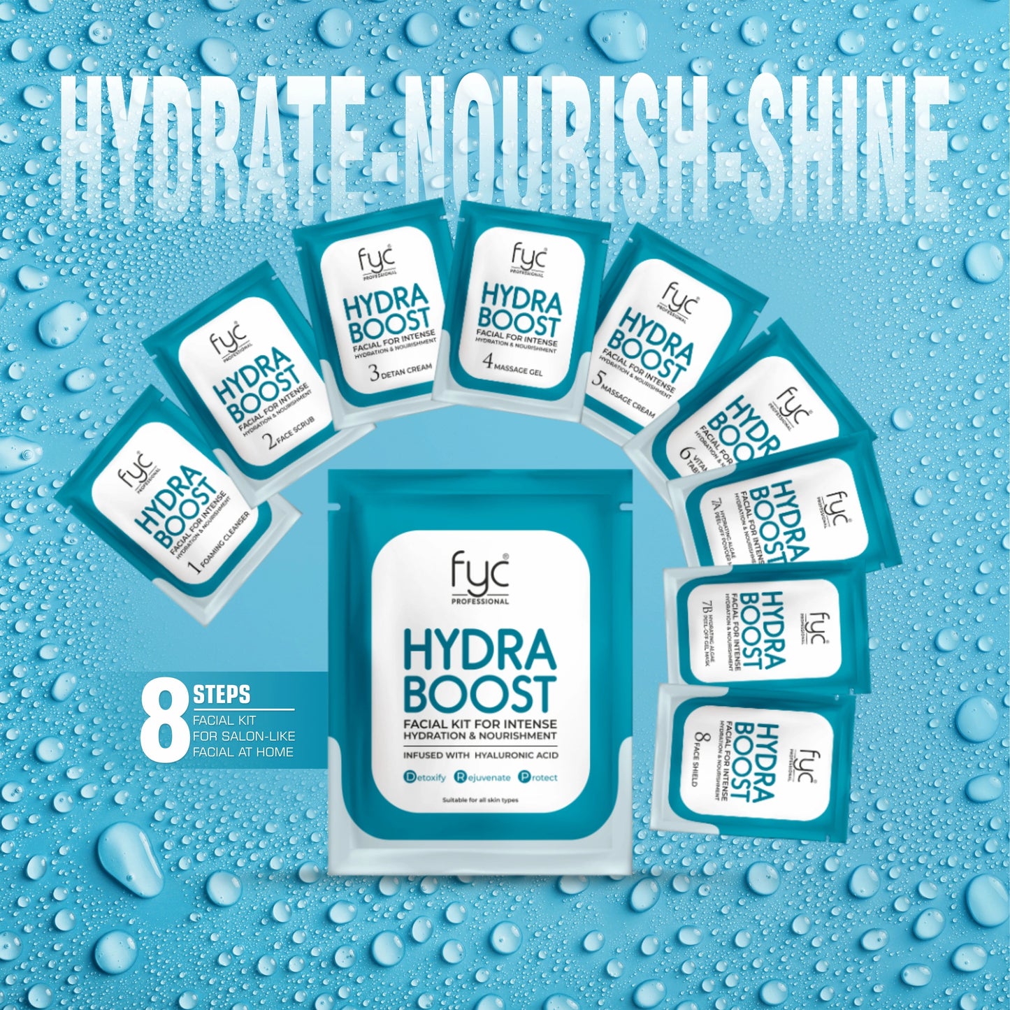 FYC PROFESSIONAL FACIAL KIT HYDRA BOOST