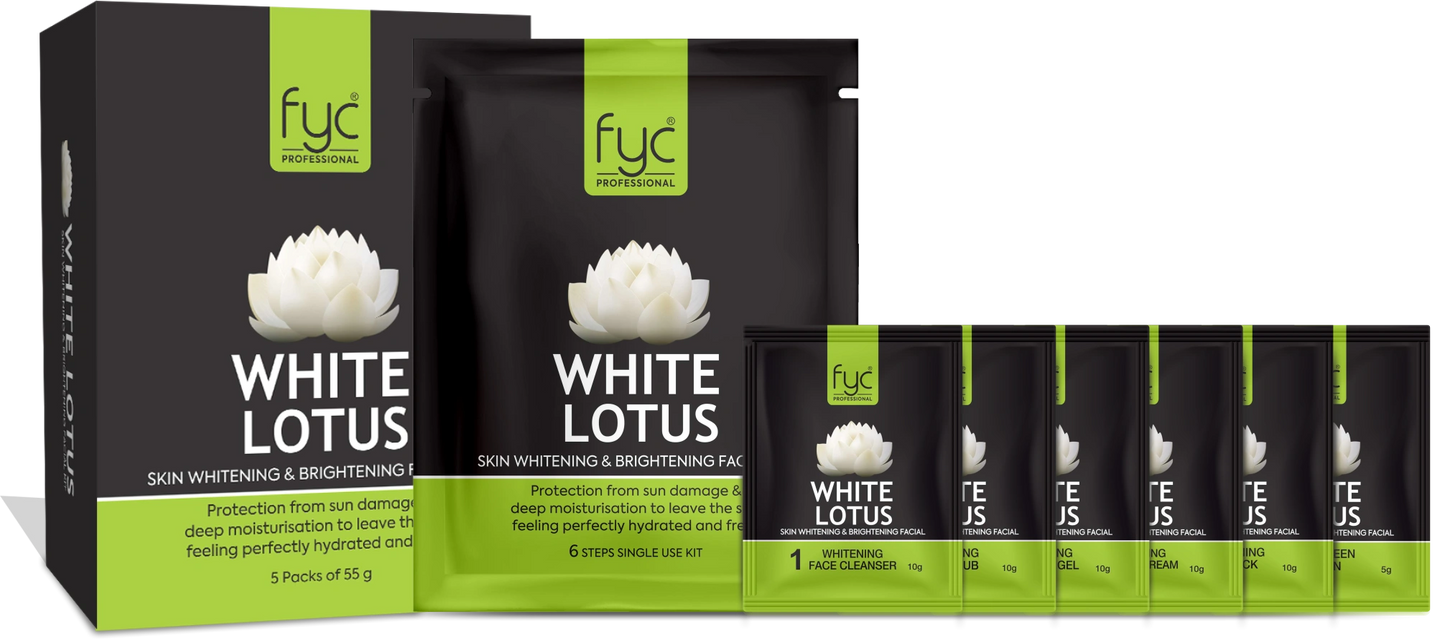 FYC PROFESSIONAL FACIAL KIT WHITE LOTUS