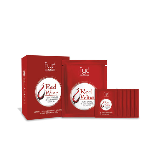 FYC PROFESSIONAL FACIAL KIT RED WINE