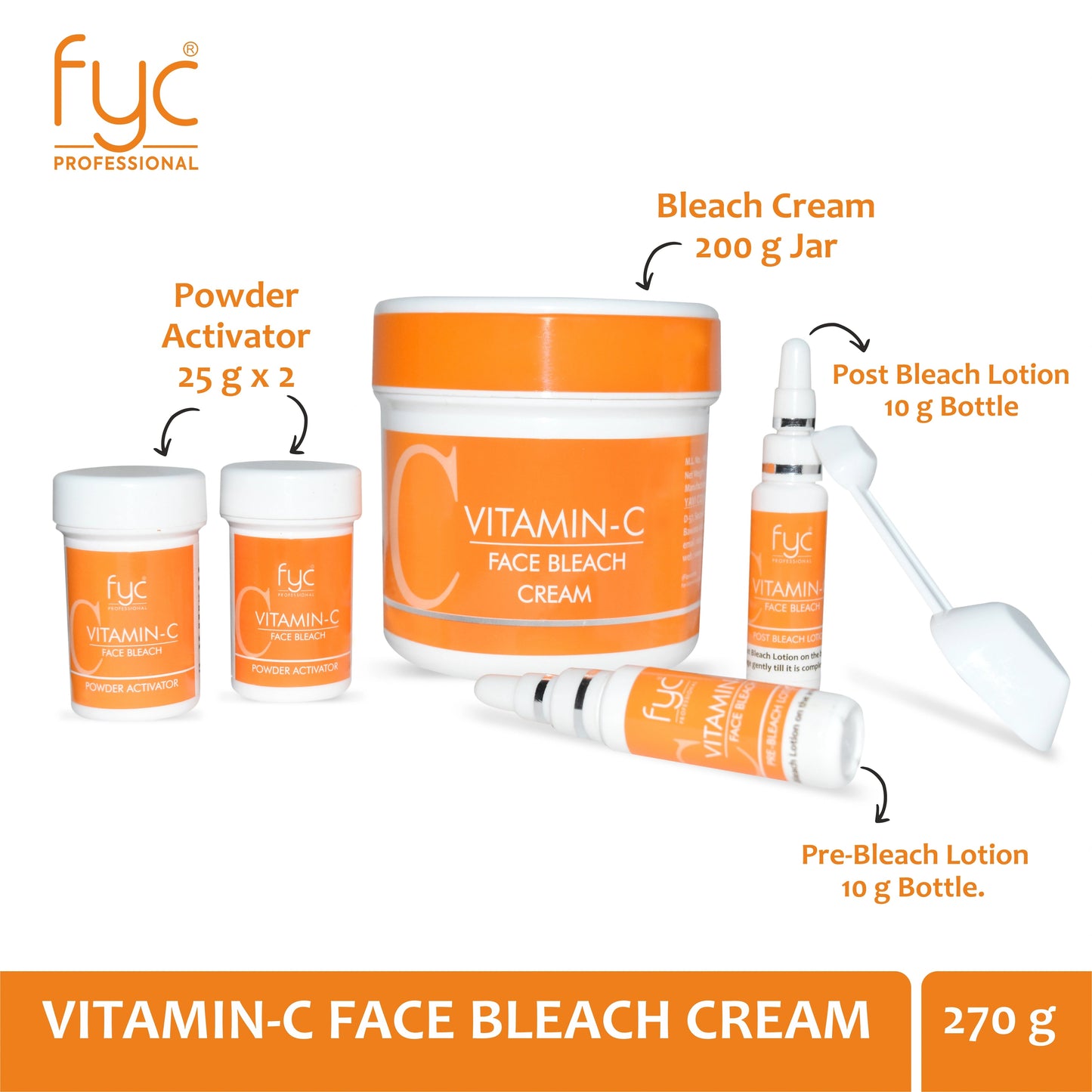 FYC PROFESSIONAL FACE BLEACH CREAM VITAMIN-C