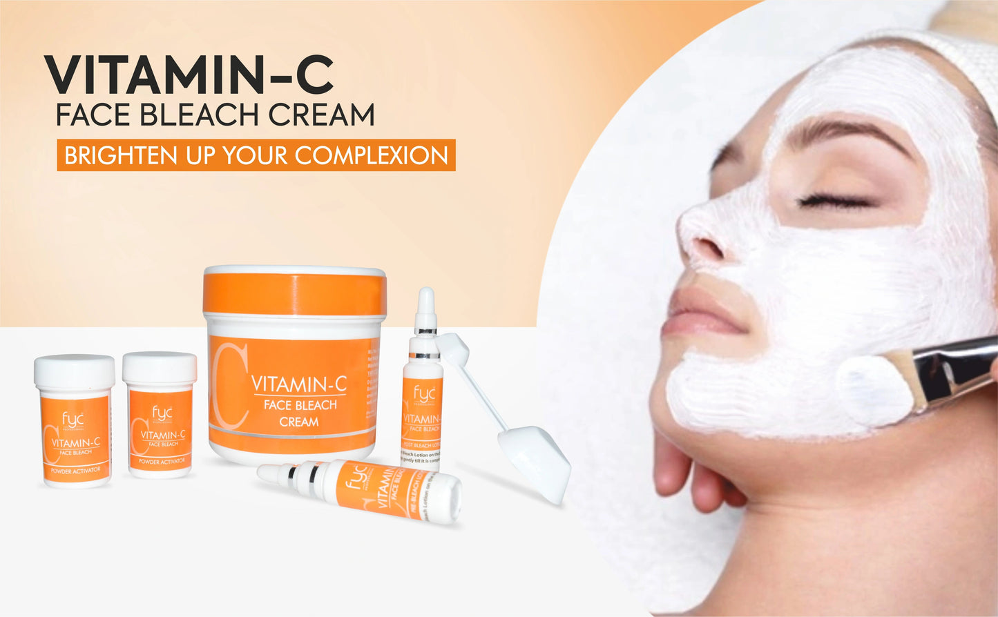FYC PROFESSIONAL FACE BLEACH CREAM VITAMIN-C