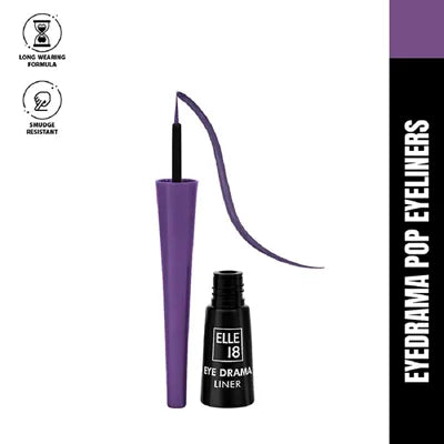 ELLE 18 आई ड्रामा लाइनर अल्ट्रा वायलेट 3ML