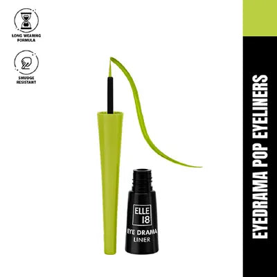 ELLE 18 आई ड्रामा लाइनर ग्लो ग्रीन 3ML