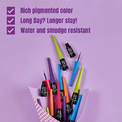 ELLE 18 आई ड्रामा लाइनर ग्लो ग्रीन 3ML