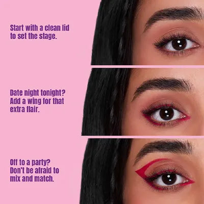 ELLE 18 आई ड्रामा लाइनर ग्लो ग्रीन 3ML