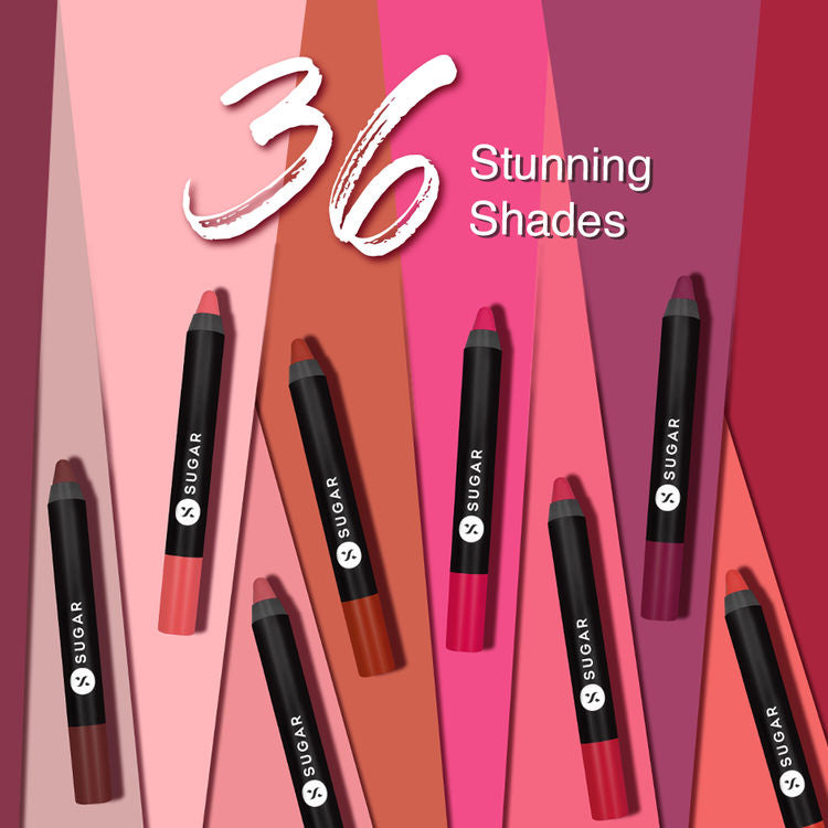 SUGAR MATTE AS HELL CREAYON LIPSTICK 11 ELLE WOODS