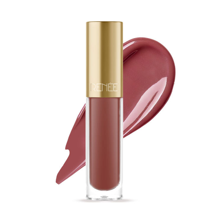 RENEE H2O HYDRATING GLOSSY LIQUID LIPSTICK NUDE LAKE