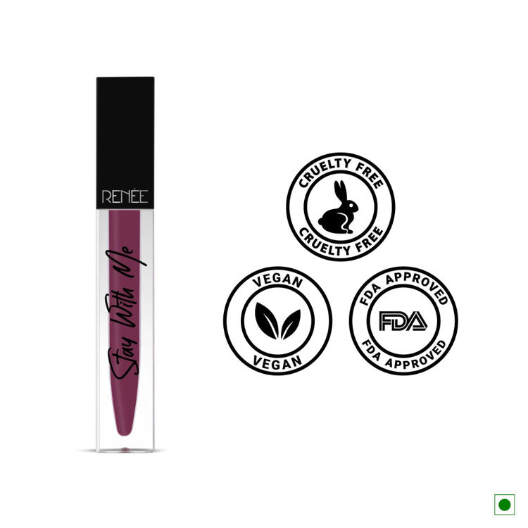 RENEE STAY WITH ME MATTE LIP COLOR PASSION FOR GRAPE 5ML