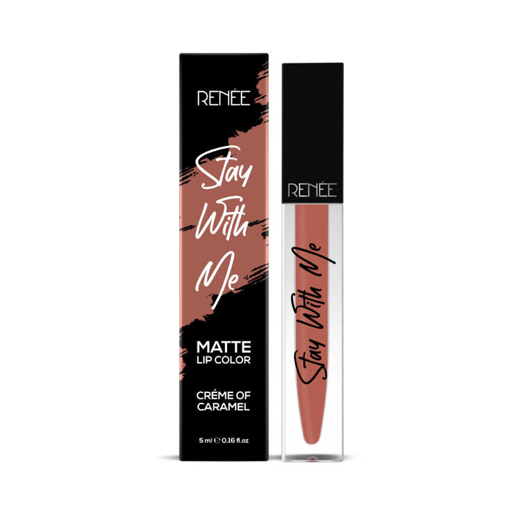 RENEE STAY WITH ME MATTE LIP COLOR CREME OF CARAMEL 5ML
