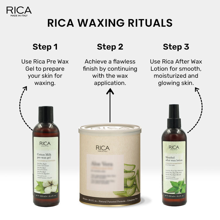 RICA AFTER WAX MENTHOL LITON=250 ML