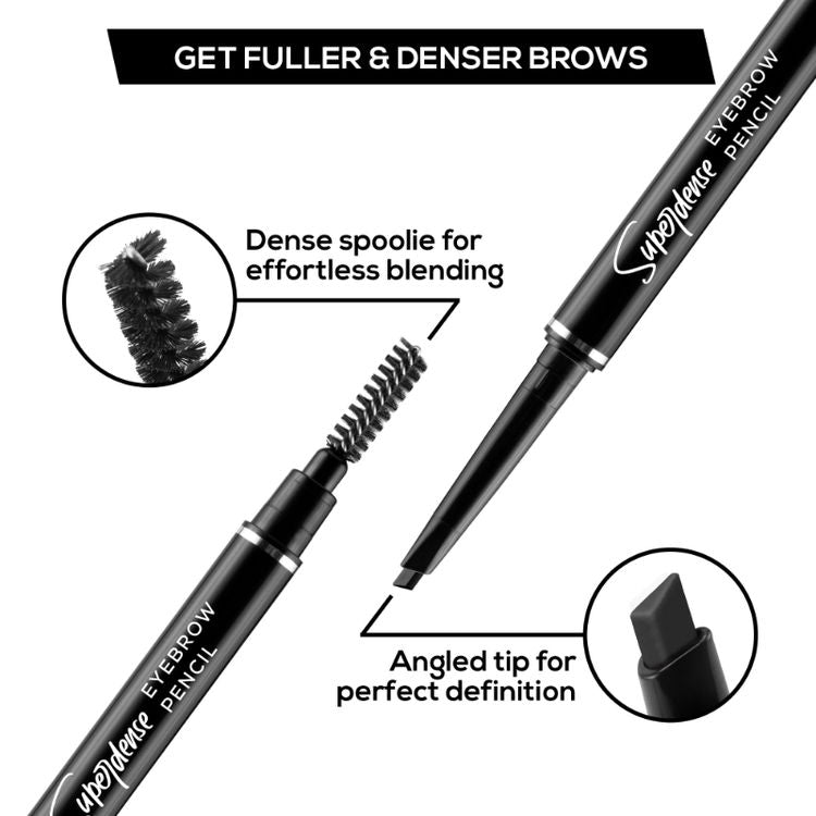 RENEE SUPERDENSE EYEBROW PENCIL BLACK
