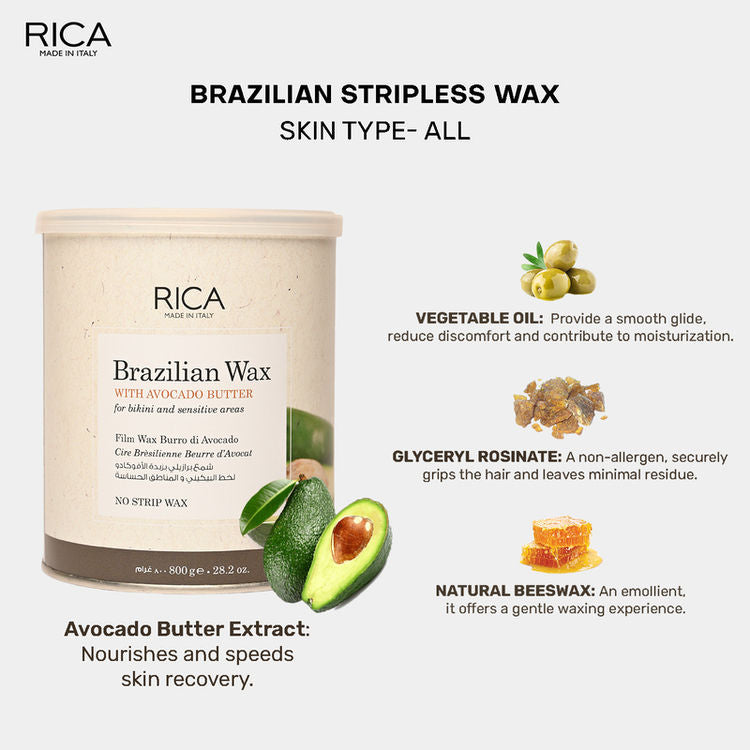 RICA WAX BRAZILIAN=800 G