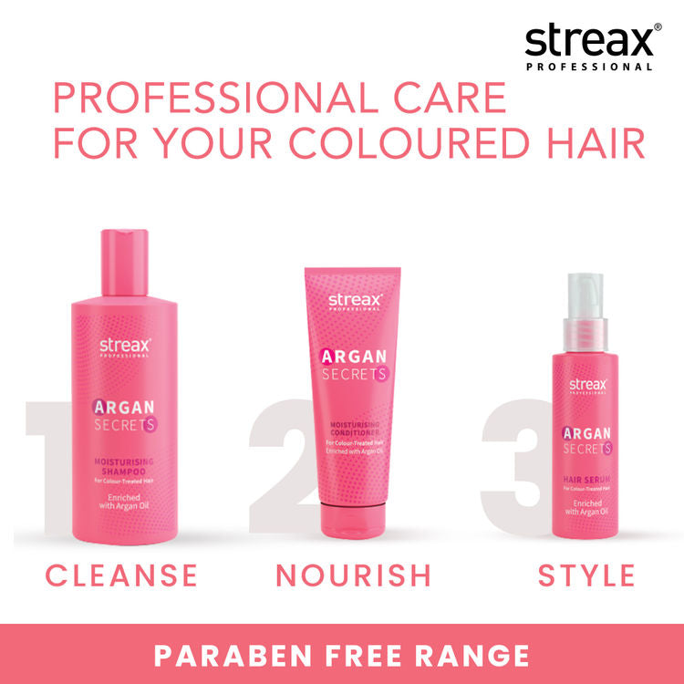STREAX PROFESSIONAL ARGAN COLOUR SHAMPOO 1 LTR