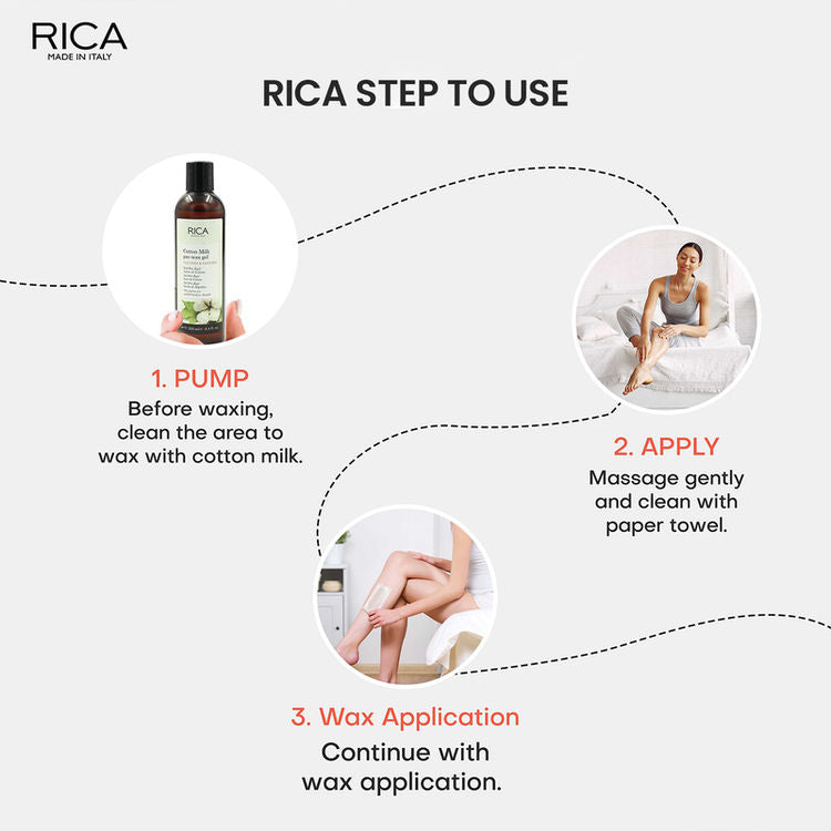 RICA COTTON MILK PRE GEL 250 ML